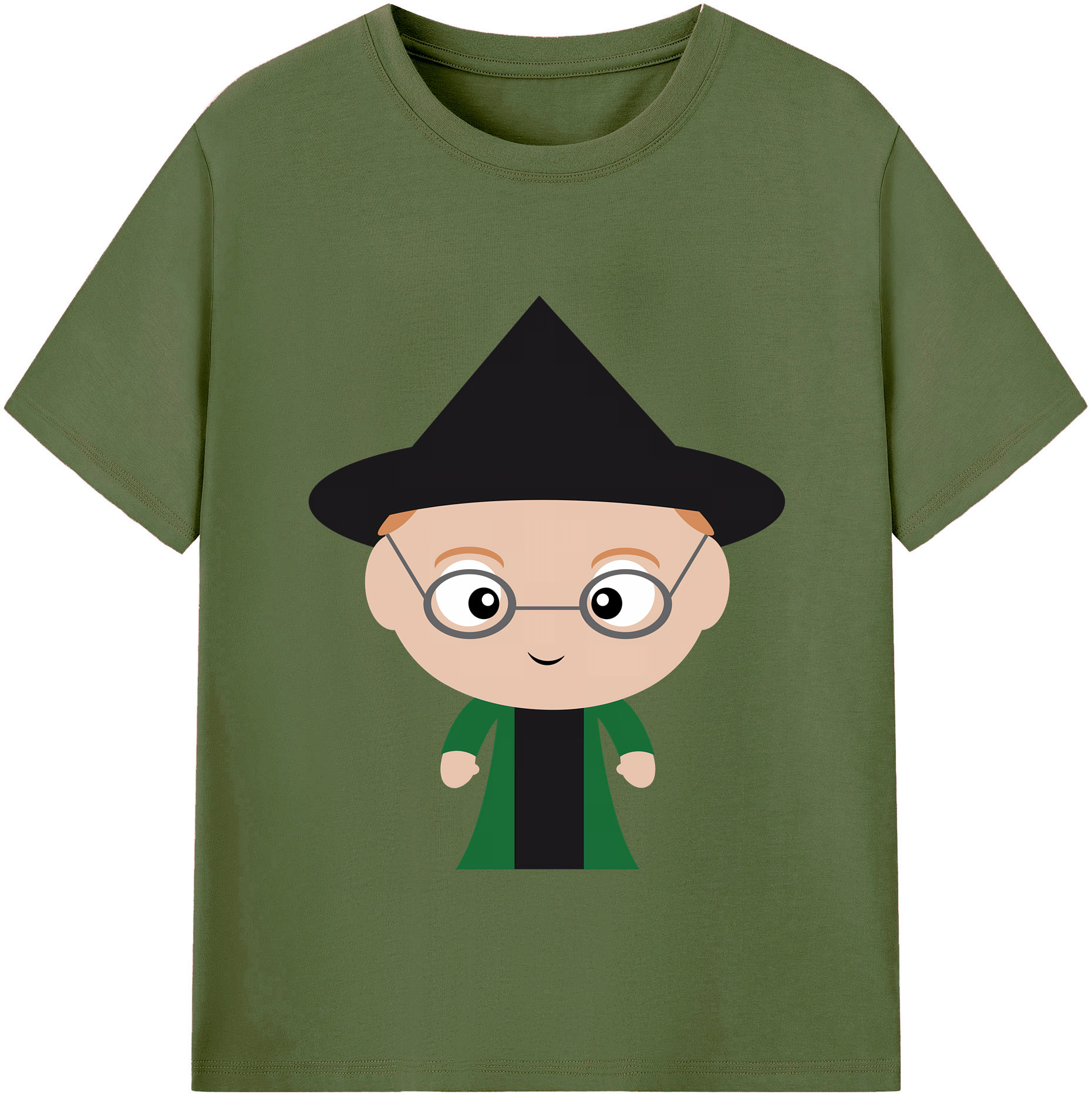 （画像用） Harry Potter ハリー・ポッターシリーズ 綿100％半袖Tシャツ（フロントプリント）